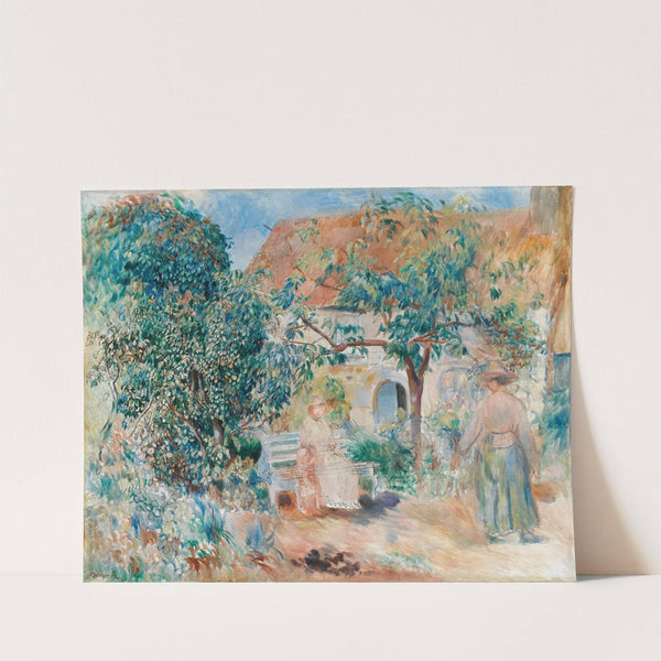 Au Jardin En Bretagne by Pierre-Auguste Renoir
