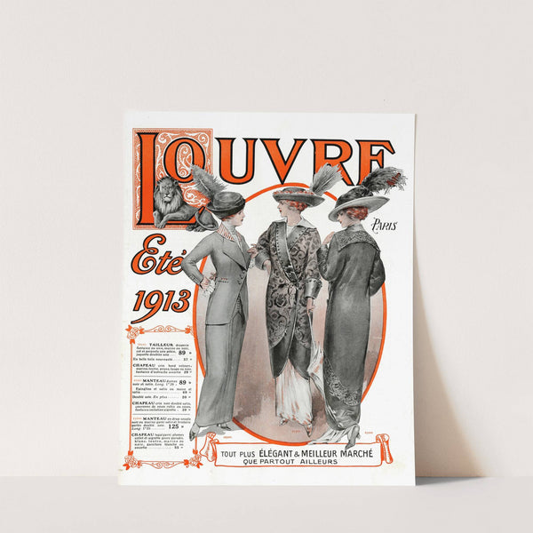 Au Louvre – Eté 1923