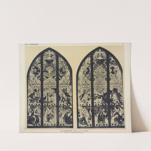 Au Pavillon National de la Pologne (A. D.), destinés à la cathédral de Cracovie by Jacques Gruber