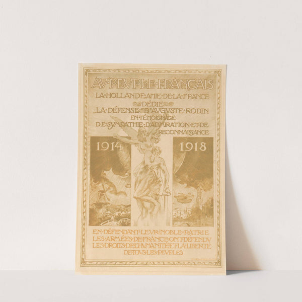 Au peuple français (1891) by Huib Luns