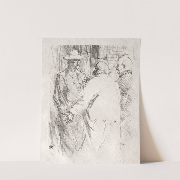 Au pied du Sinaï: Clemenceau à Busk by Henri de Toulouse-Lautrec