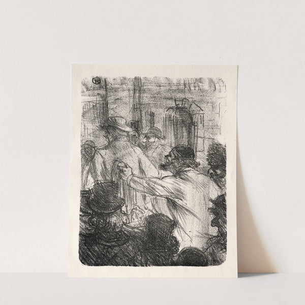 Au pied du Sinaï; La Halle aux Draps, Cracovie (1898) by Henri de Toulouse-Lautrec