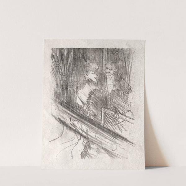 Au pied du Sinaï:Le Baron Moïse (1898) by Henri de Toulouse-Lautrec