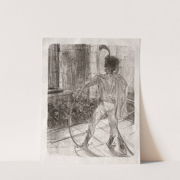 Au pied du Sinaï:Schlomé Fuss à la Synagogue (1898) by Henri de Toulouse-Lautrec