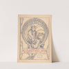 Au Quartier Latin – cover design (1900) by Alphonse Mucha
