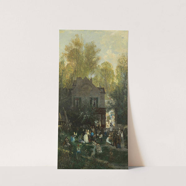 Au rendez-vous des canotiers by Luigi Loir