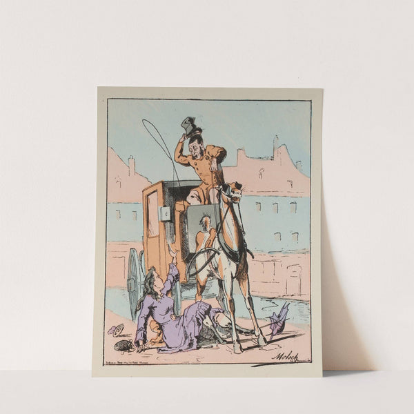 Au secours Vous voyez bien cocher que vous m’écrasez by Moloch (Alphonse Hector Colomb)