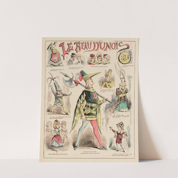 Au théâtre des Variétés, par DranerLe beau Dunois by Draner