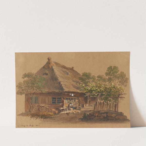 Au village de Lyss (1915-1945) by Franz Niklaus König