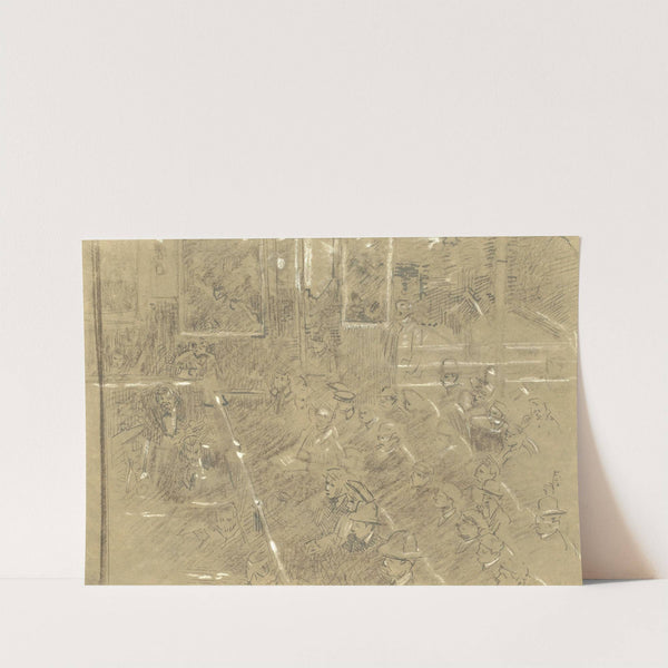 Audience at the Old Middlesex by Walter Richard Sickert