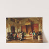 Audience with the French King Louis XIV by Reinhard Sebastian Zimmermann