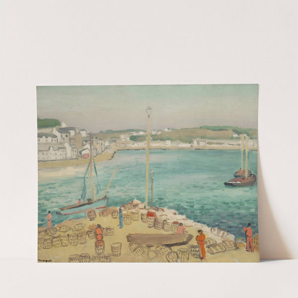 Audierne, les tonneaux (1928) by Albert Marquet