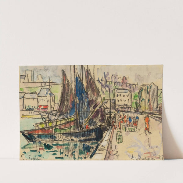 Audierne by Paul Signac