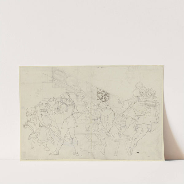 Auerbach's Cellar in Leipzig by Peter von Cornelius