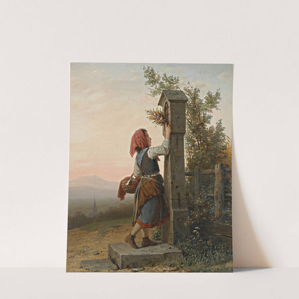 Auf Dem Heimwege (On The Way Home) by Johann Georg Meyer von Bremen