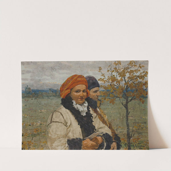 Auf dem Weg zur Kirche by Antos Frolka