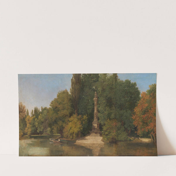 Auf der Gauernitzer Elbinsel (1850) by Gustav Friedrich Papperitz