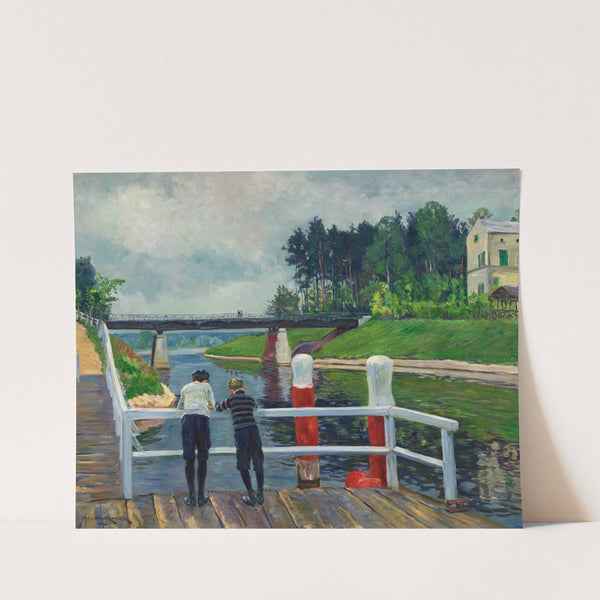 Auf der Landungsbrücke (1906) by Philipp Franck