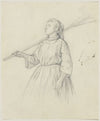 Girl on the veranda