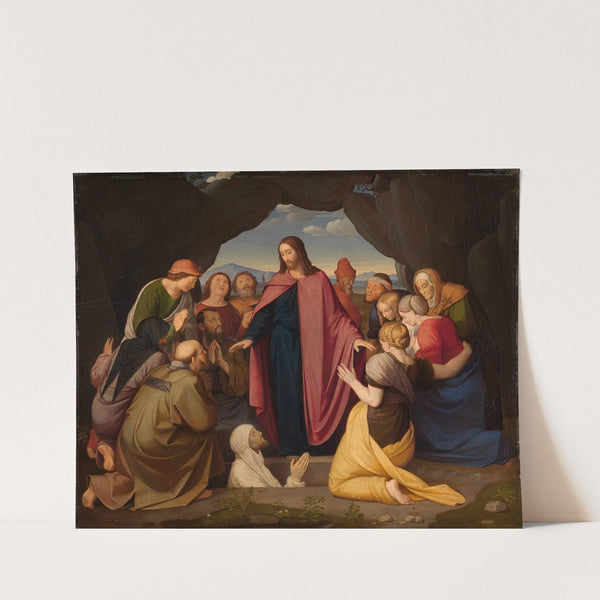 Auferweckung des Lazarus (1822) by Johann Friedrich Overbeck