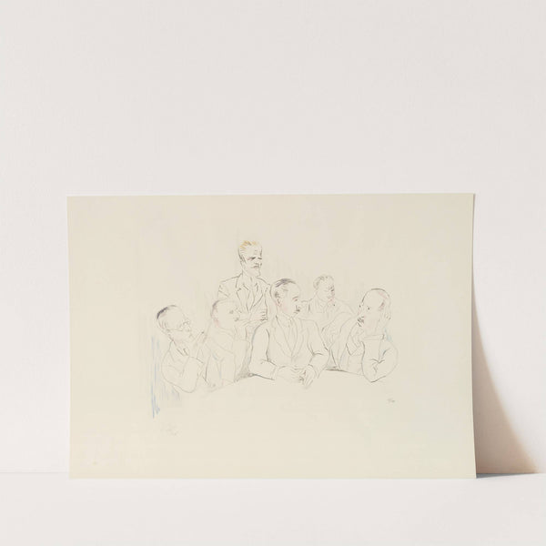 Aufsichtsratzssitzung (Cocain, 9) (1924) by Rudolf Grossmann