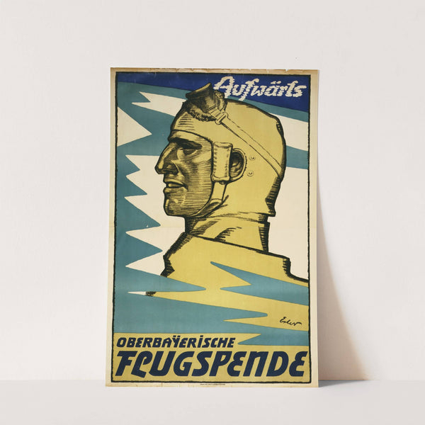 Aufwärts, Oberbayerische Flugspende by Fritz Erler