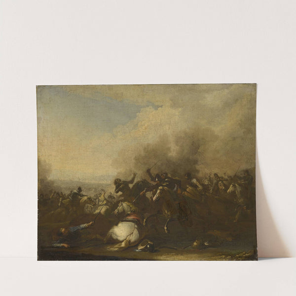 Augsburg Reitergefecht (1698) by Georg Philipp Rugendas the Elder