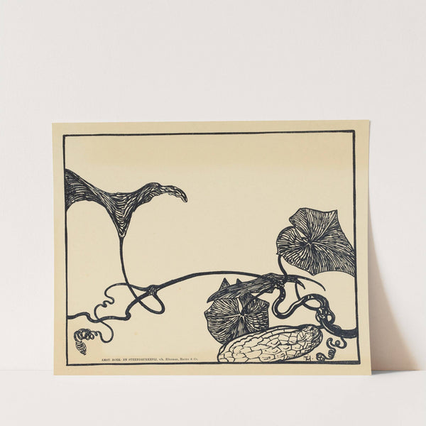 Augurkenplant (1898) by Theo van Hoytema