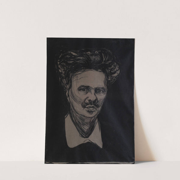 August Strindberg by Edvard Munch
