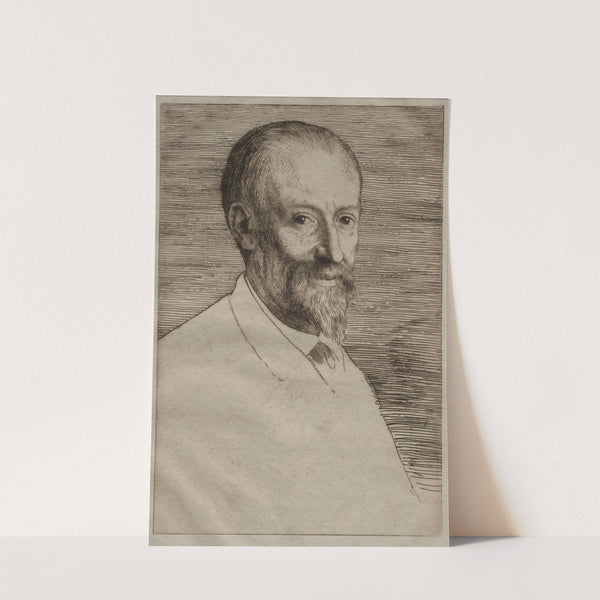 Auguste Poulet-Malassis (1878) by Alphonse Legros