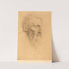 Auguste Rodin by Alphonse Legros