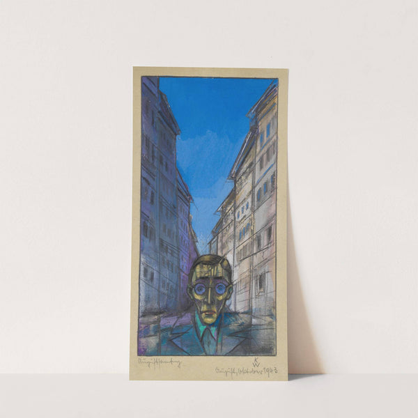 Augustsonntag (Selbstbildnis) by Karl Wiener