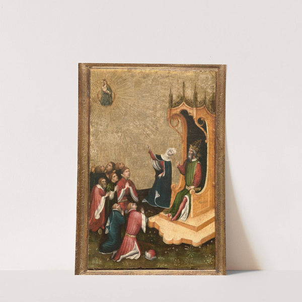 Augustus and the Tiburtine Sibyl by Anonymous