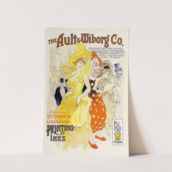 Ault and Wiborg, Ad. 042 (1890-1913) by Jules Chéret