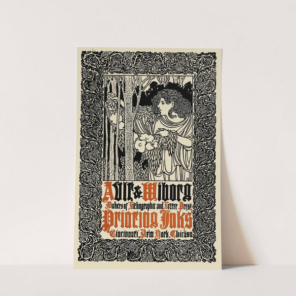 Ault and Wiborg, Ad. 055 (1890-1913) by Will Bradley