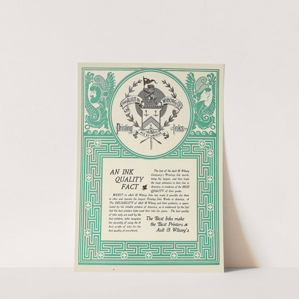 Ault and Wiborg, Ad. 058 by Anonymous