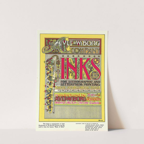 Ault and Wiborg, Ad. 100 (1890-1913) by Frank Swick