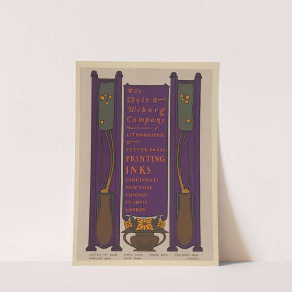 Ault and Wiborg, Ad. 132 by Will Bradley