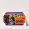 Aunty Brand Citrus Label (1930-1950)