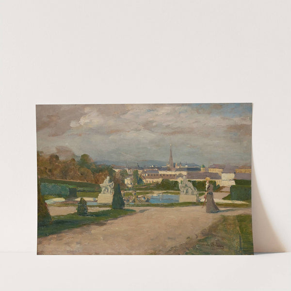 Aus dem Belvedere (1894-1895) by Tina Blau