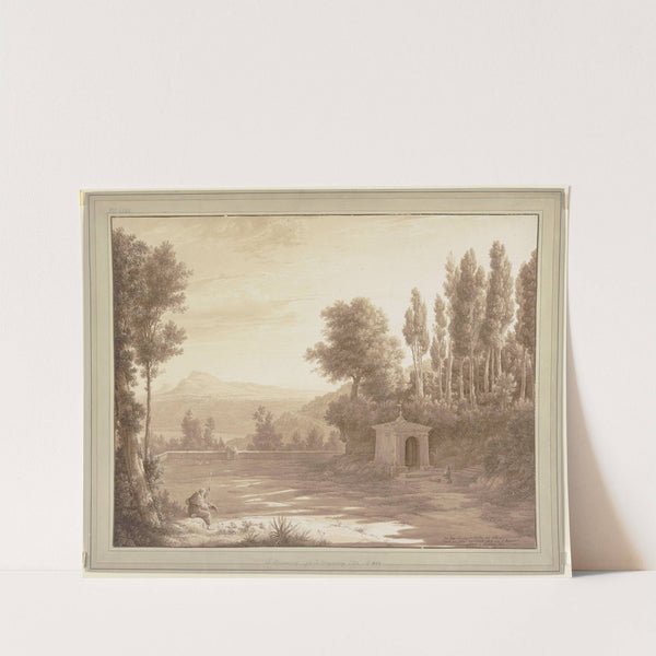 Aus dem Kapuzinerkloster von Albano by Friedrich Helmsdorf