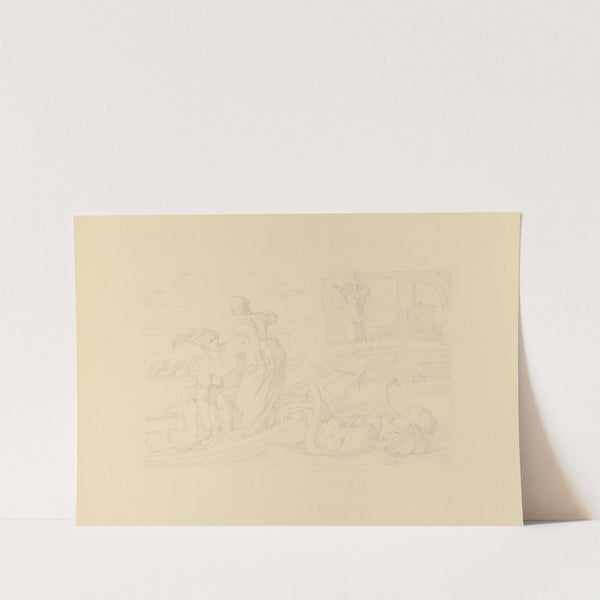 'Aus dem Leben eines Wüstlings'; II. Die Fahrt auf dem Wasser by Bonaventura Genelli