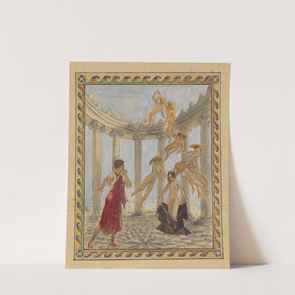 Aus dem Zyklus Oberon (1903) by Josef Engelhart