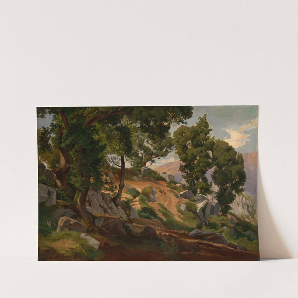 Aus der Serpentara bei Olevano by Edmund Kanoldt