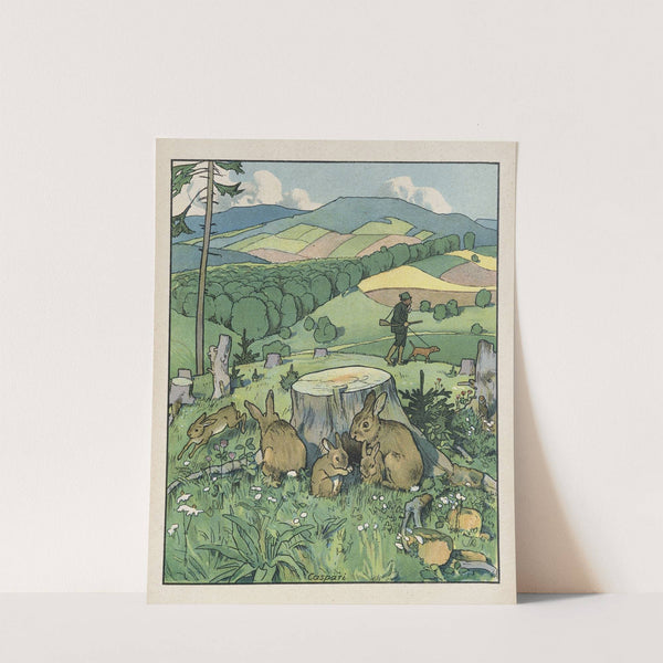 Aus Wald und Heide Pl.11 by Walther Caspari