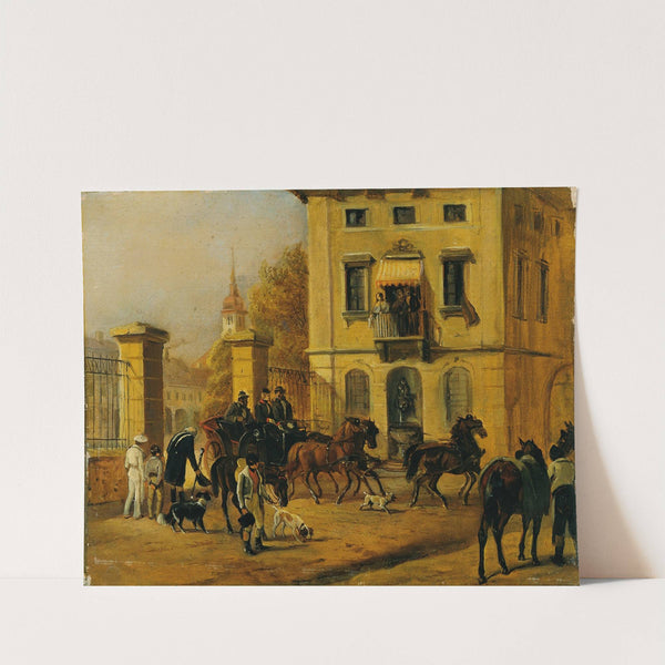 Ausfahrt by Anton Hermann Kowalsky