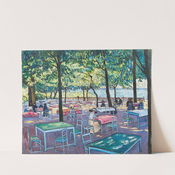 Ausflugslokal (Gasthaus Baumgartenbrück) (Circa 1910-14) by Theo Von Brockhusen