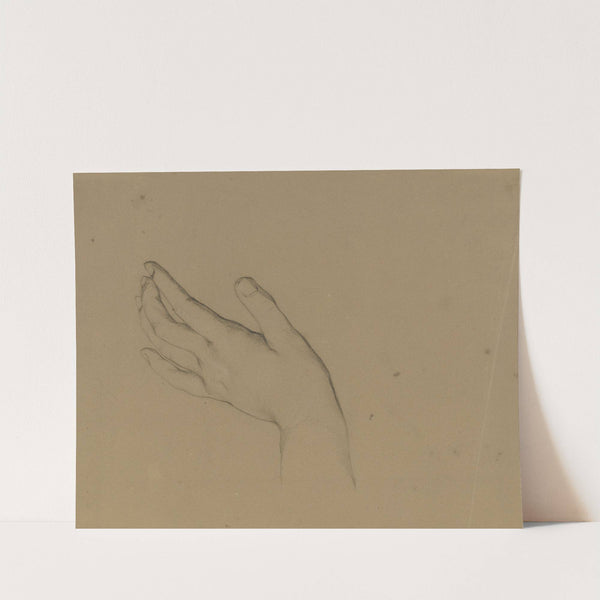 Ausgestreckte linke Hand einer Frau by Victor Müller