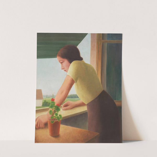 Ausschauende (1932) by Georg Schrimpf