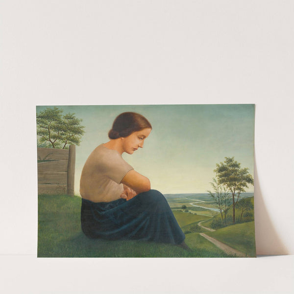 Ausschauende by Georg Schrimpf